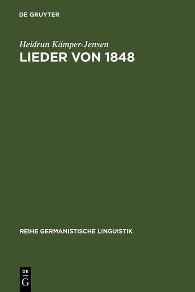 Produktbild: Lieder von 1848