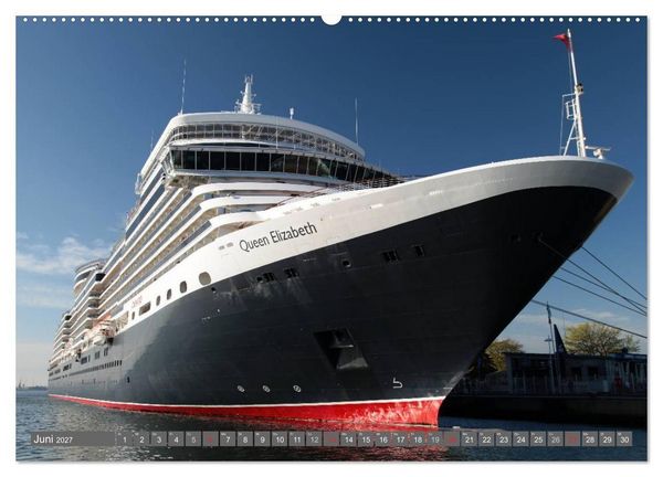 Produktbild: Kreuzfahrt Warnem&uuml;nde (Wandkalender 2027 DIN A2 quer), CALVENDO Monatskalender