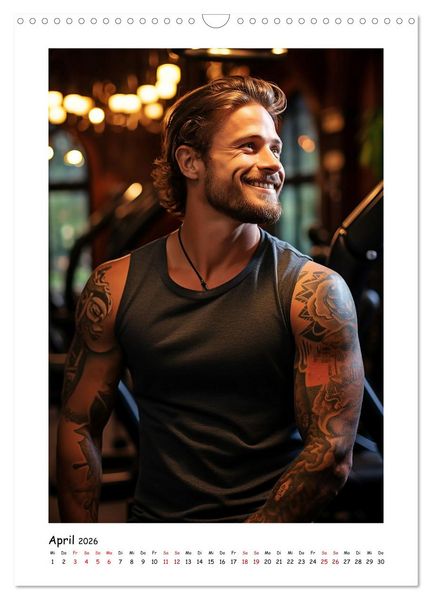 Produktbild: Tattoo to me too (Wandkalender 2026 DIN A3 hoch), CALVENDO Monatskalender