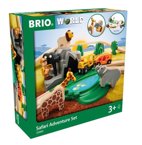 BRIO - Gr. BRIO Bahn Safari Set