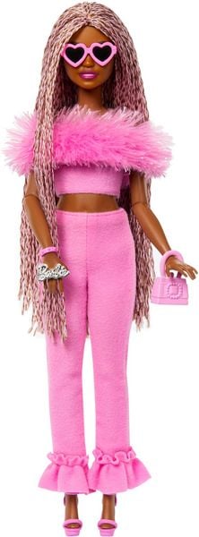 Produktbild: Barbie Deluxe Style Puppe -geflochtene Zöpfe