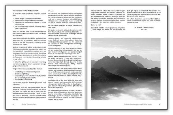 Produktbild: Meine Wunschgeburt - Selbstbestimmt geb&auml;ren nach Kaiserschnitt: Begleitbuch f&uuml;r Schwangere, ihre Partner und geburtshilfliche Fachpersonen