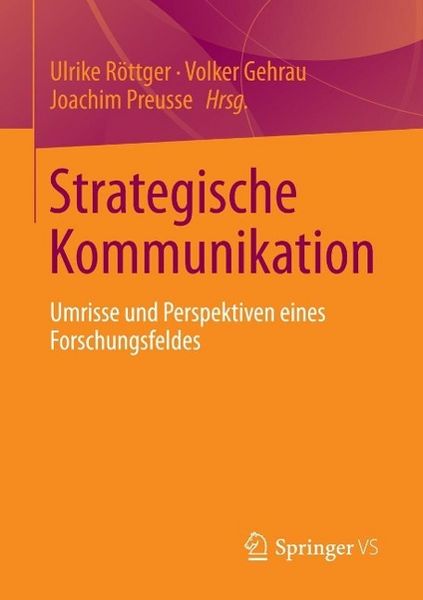 Produktbild: Strategische Kommunikation