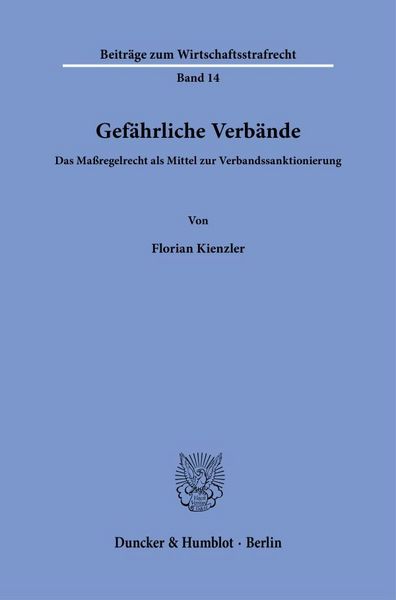 Produktbild: Gef&auml;hrliche Verb&auml;nde