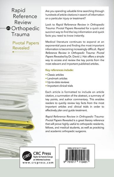 Produktbild: Rapid Reference Review in Orthopedic Trauma