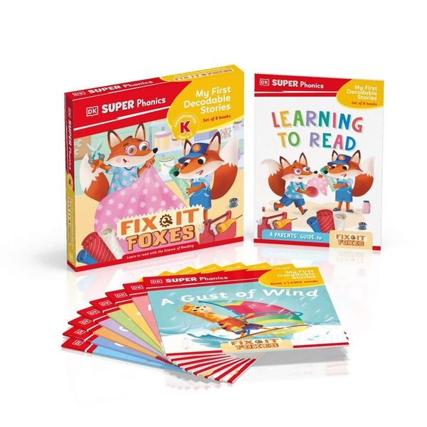 Produktbild: DK Super Phonics My First Decodable Stories Fix-It Foxes
