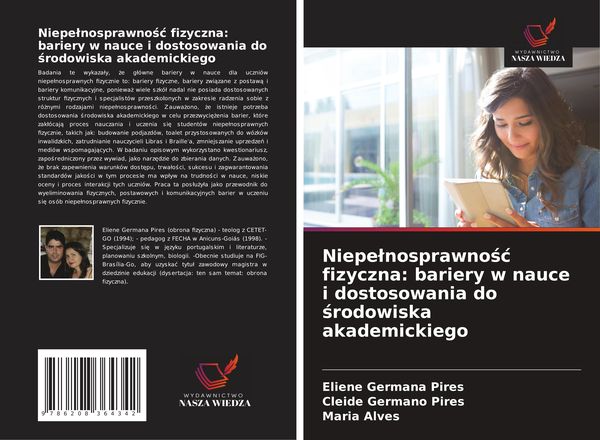 Produktbild: Niepe&iquest;nosprawno&iquest;&iquest; fizyczna: bariery w nauce i dostosowania do &iquest;rodowiska akademickiego