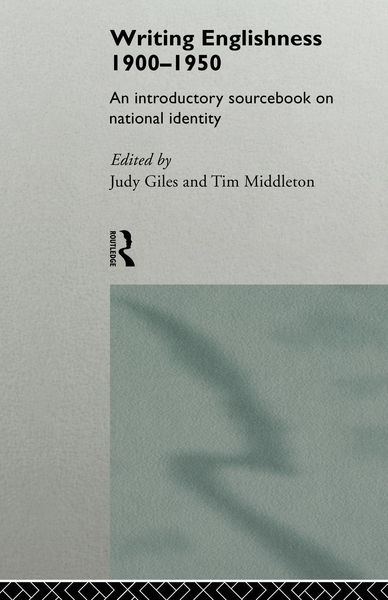 Produktbild: Writing Englishness