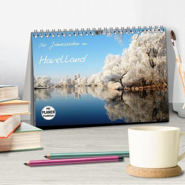 Produktbild: Die Jahreszeiten im Havelland (Tischkalender 2026 DIN A5 quer), CALVENDO Monatskalender