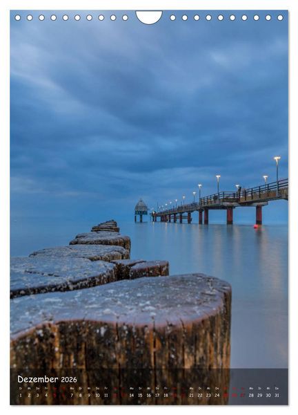 Produktbild: Wunderbare Ostseelandschaft Fischland-Dar&szlig;-Zingst (Wandkalender 2026 DIN A4 hoch), CALVENDO Monatskalender