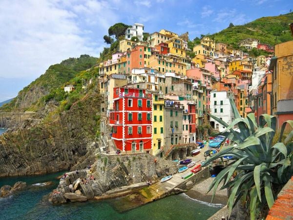 Produktbild: CALVENDO Puzzle Riomaggiore | 1000 Teile Lege-Gr&ouml;&szlig;e 64x48cm Foto-Puzzle f&uuml;r gl&uuml;ckliche Stunden