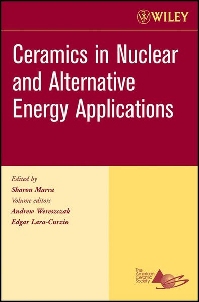 Produktbild: Ceramics in Nuclear and Alternative Energy Applications, Volume 27, Issue 5
