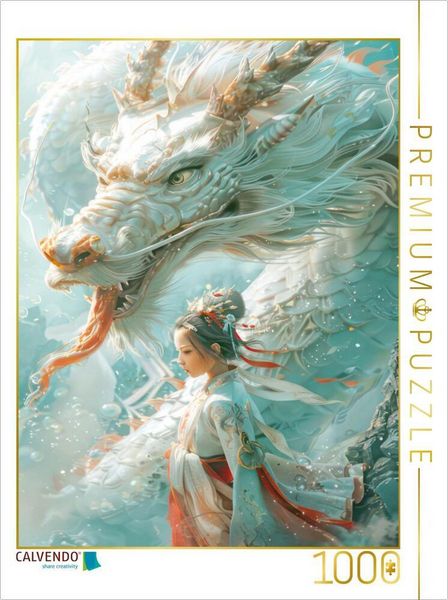 Produktbild: CALVENDO Puzzle Mein Drache | 1000 Teile Lege-Gr&ouml;&szlig;e 64x48cm Foto-Puzzle f&uuml;r gl&uuml;ckliche Stunden