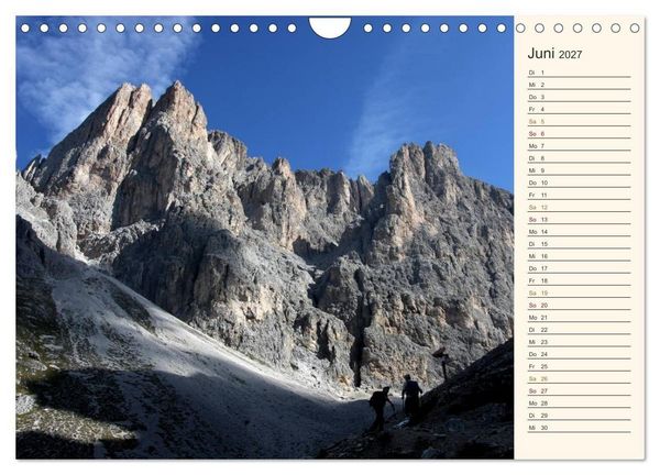 Produktbild: Weltnaturerbe DOLOMITEN (Wandkalender 2027 DIN A4 quer), CALVENDO Monatskalender