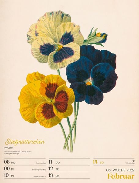 Produktbild: Ars Floralis Wochenplaner Kalender 2027