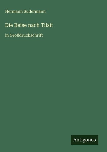 Produktbild: Die Reise nach Tilsit