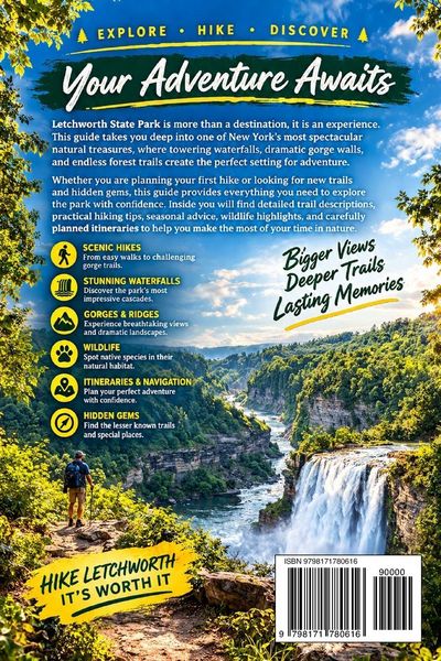 Produktbild: LETCHWORTH STATE PARK HIKING GUIDE 2026-2027