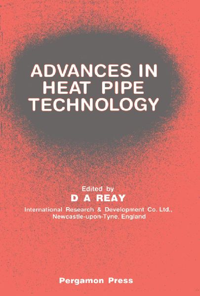 Produktbild: Advances in Heat Pipe Technology