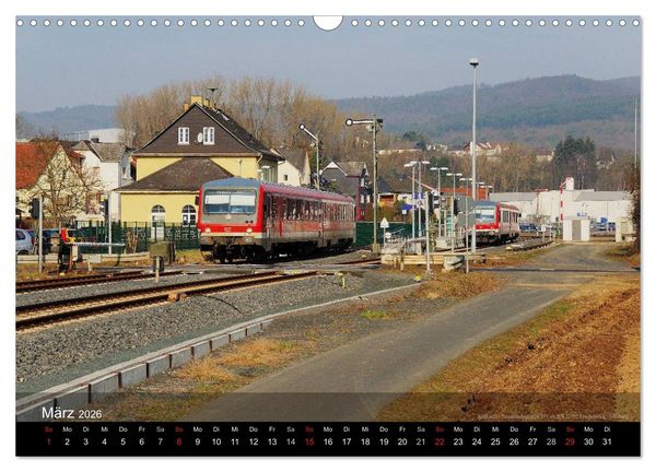 Produktbild: Eisenbahn in Mitteldeutschland (Wandkalender 2026 DIN A3 quer), CALVENDO Monatskalender
