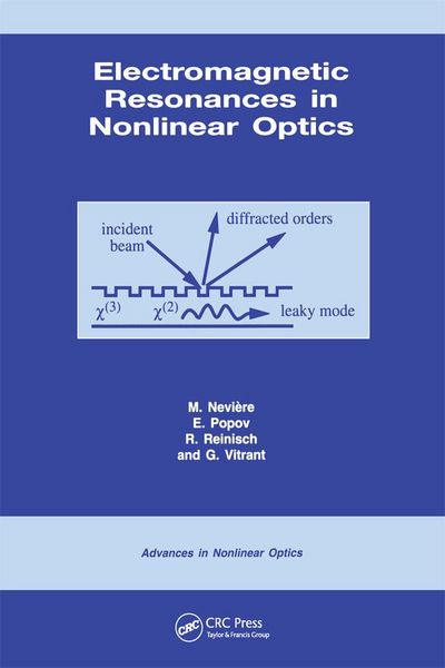 Produktbild: Electromagnetic Resonances in Nonlinear Optics