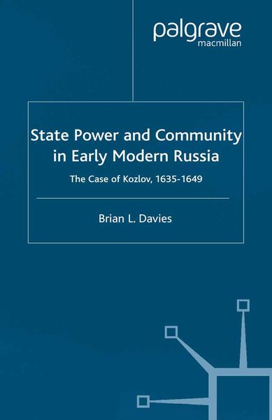 Produktbild: State, Power and Community in Early Modern Russia