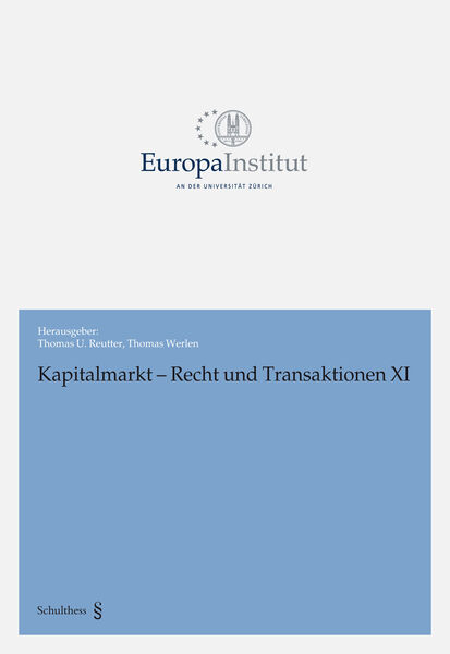 Produktbild: Kapitalmarkt - Recht und Transaktionen XI