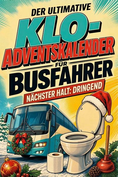 Produktbild: Der ultimative Klo-Adventskalender f&uuml;r Busfahrer