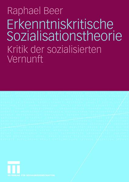 Produktbild: Erkenntniskritische Sozialisationstheorie