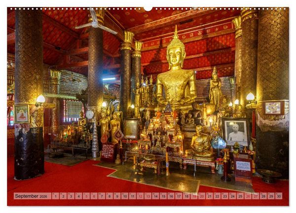 Produktbild: Laos - An den Ufern des Mekong (Wandkalender 2026 DIN A2 quer), CALVENDO Monatskalender