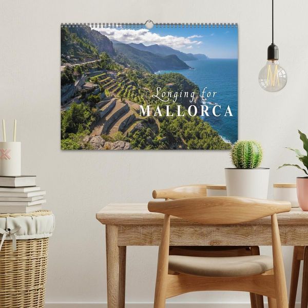 Produktbild: Longing for Mallorca (Wall Calendar 2026 DIN A3 landscape), CALVENDO 12 Month Wall Calendar