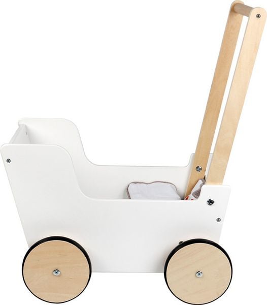 Produktbild: small foot 12496 - Puppenwagen Little Button, Holz, f&uuml;r Puppen bis 46cm