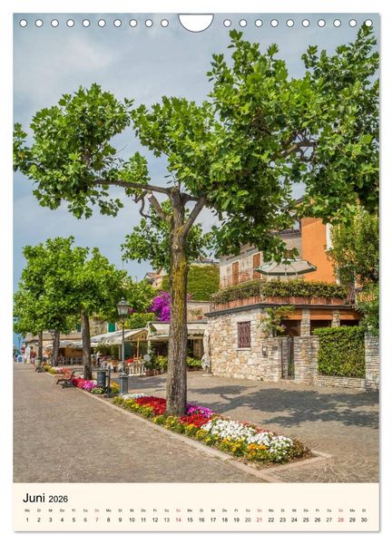 Produktbild: GARDASEE Orte am bezaubernden Ostufer (Wandkalender 2026 DIN A4 hoch), CALVENDO Monatskalender