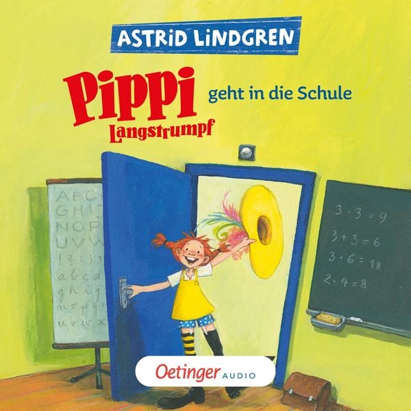 Pippi Langstrumpf geht in die Schule
