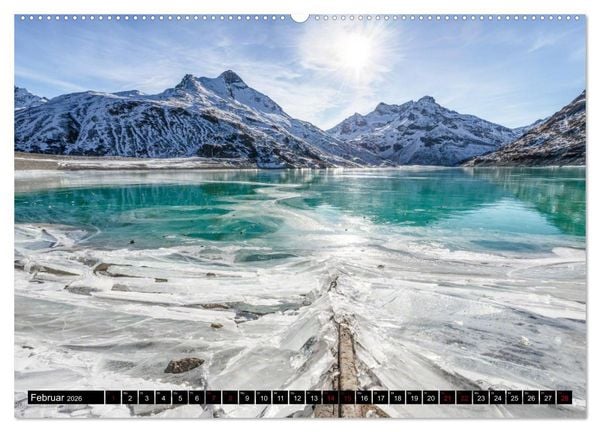 Produktbild: Alpen - Schweiz und Vorarlberg (Wandkalender 2026 DIN A2 quer), CALVENDO Monatskalender
