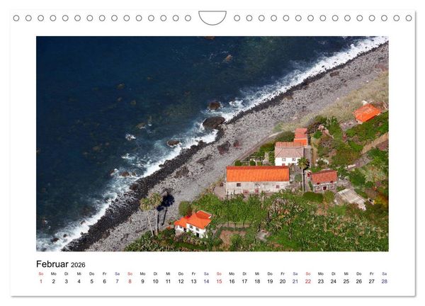 Produktbild: Madeira (Wandkalender 2026 DIN A4 quer), CALVENDO Monatskalender