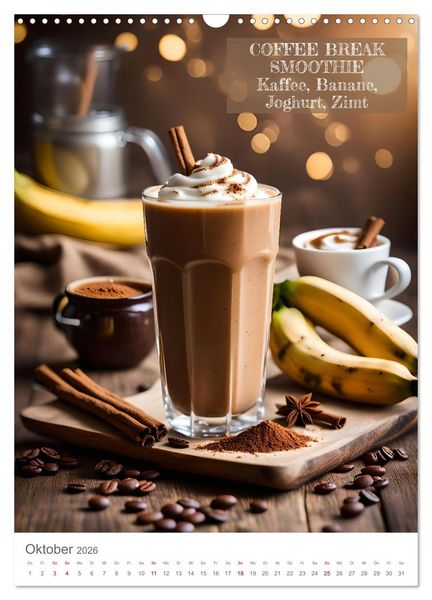 Produktbild: Vitamine im Glas - Gesunde Smoothie Kreationen (Wandkalender 2026 DIN A3 hoch), CALVENDO Monatskalender