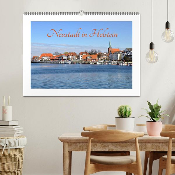 Produktbild: Neustadt in Holstein - Charmante Stadt am Meer (Wandkalender 2026 DIN A2 quer), CALVENDO Monatskalender