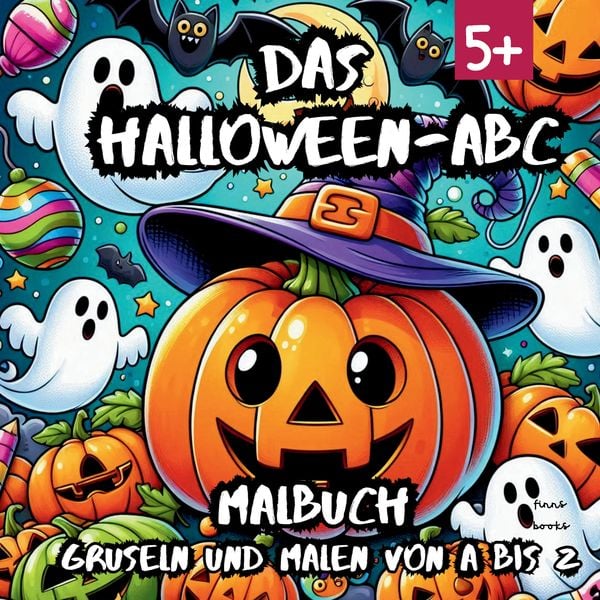 Produktbild: Das Halloween-ABC Malbuch