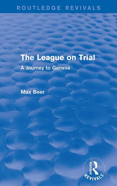 Produktbild: The League on Trial (Routledge Revivals)