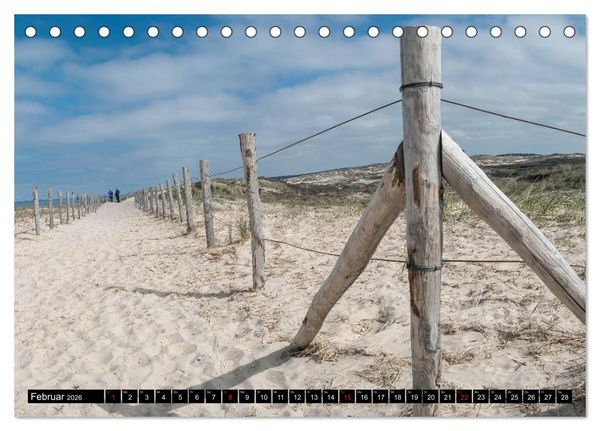 Produktbild: Egmond aan Zee - Nat&uuml;rlich (Tischkalender 2026 DIN A5 quer), CALVENDO Monatskalender