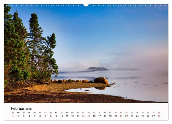 Produktbild: Neufundland - wilde Sch&ouml;nheit im Atlantik (hochwertiger Premium Wandkalender 2026 DIN A2 quer), Kunstdruck in Hochglanz