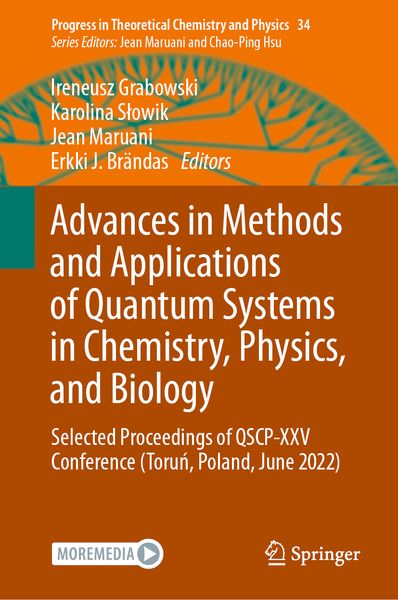 Produktbild: Advances in Methods and Applications of Quantum Systems in Chemistry, Physics, and Biology