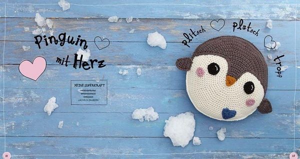 Produktbild: Supers&uuml;&szlig;e Amigurumi-Kissen h&auml;keln