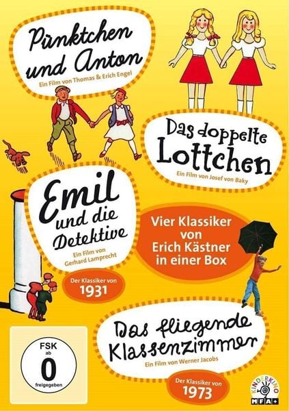 Erich Kästner Box [4 DVDs]