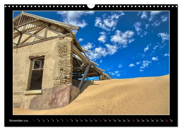 Produktbild: Geisterstadt Kolmannskuppe (Wandkalender 2026 DIN A3 quer), CALVENDO Monatskalender