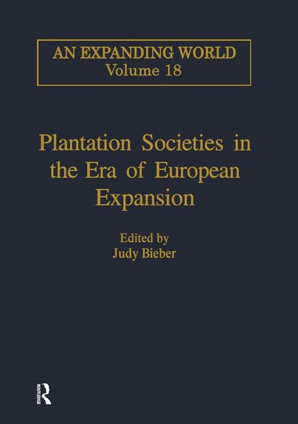 Produktbild: Plantation Societies in the Era of European Expansion