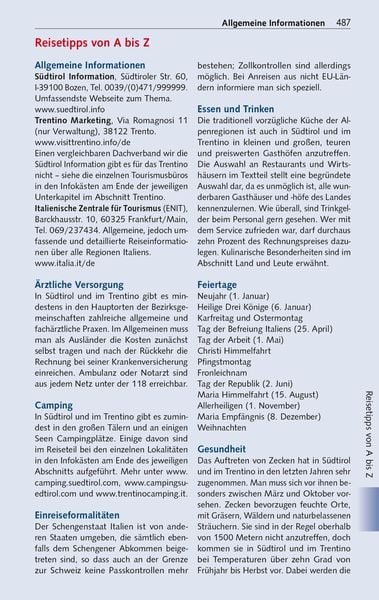 TRESCHER Reiseführer Südtirol und Trentino