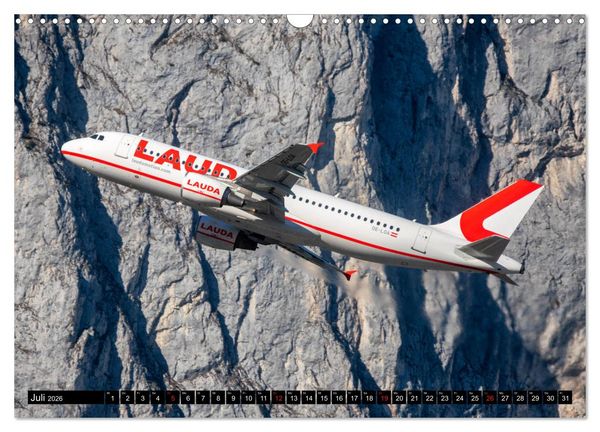 Produktbild: Flugzeugkalender (Wandkalender 2026 DIN A3 quer), CALVENDO Monatskalender