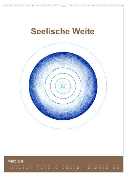 Produktbild: Delfinheilsymbole (Wandkalender 2026 DIN A2 hoch), CALVENDO Monatskalender