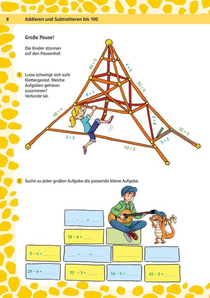 Produktbild: Klett Team Drachenstark: Das gro&szlig;e Trainingsbuch Mathe 2. Klasse